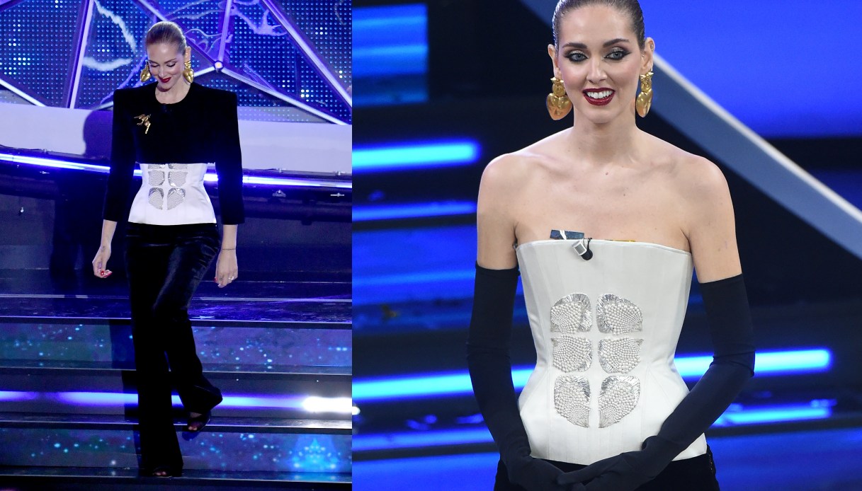 L'ultimo abito di Chiara Ferragni a Sanremo 2023