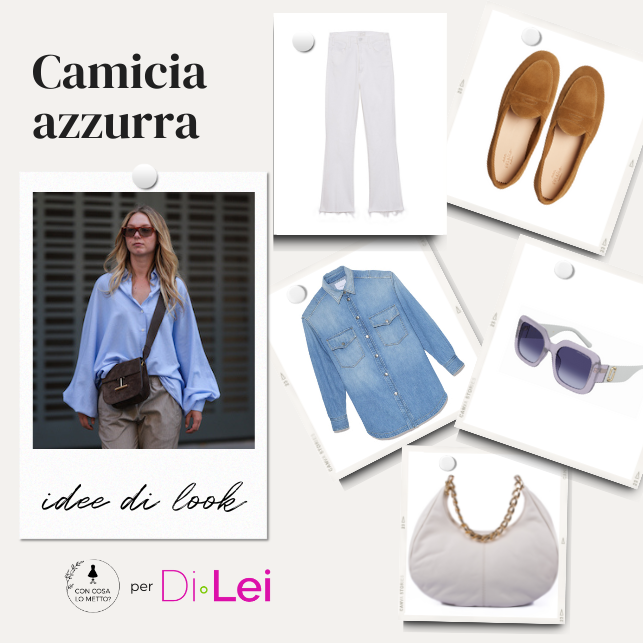 Camicia azzurra donna, come indossarla e abbinarla