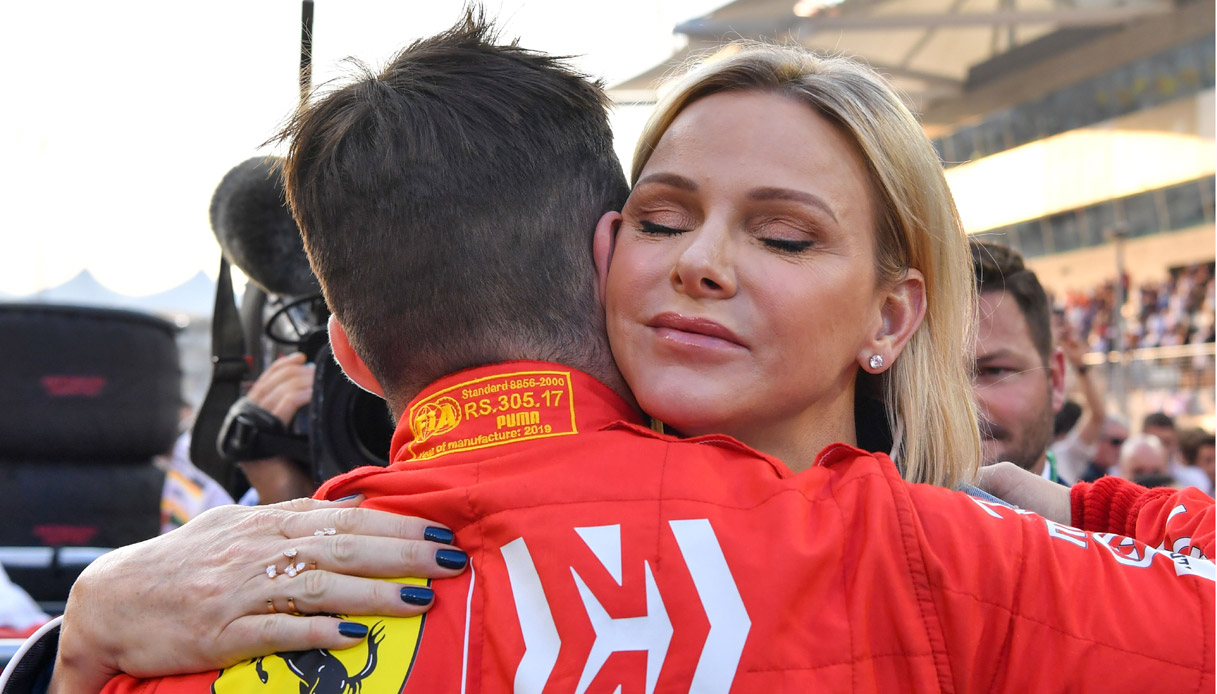 Charlene di Monaco Charles Leclerc