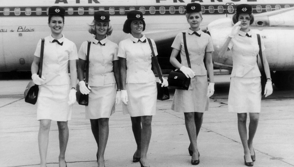 Le divise di Air France disegnate da Cristóbal Balenciaga