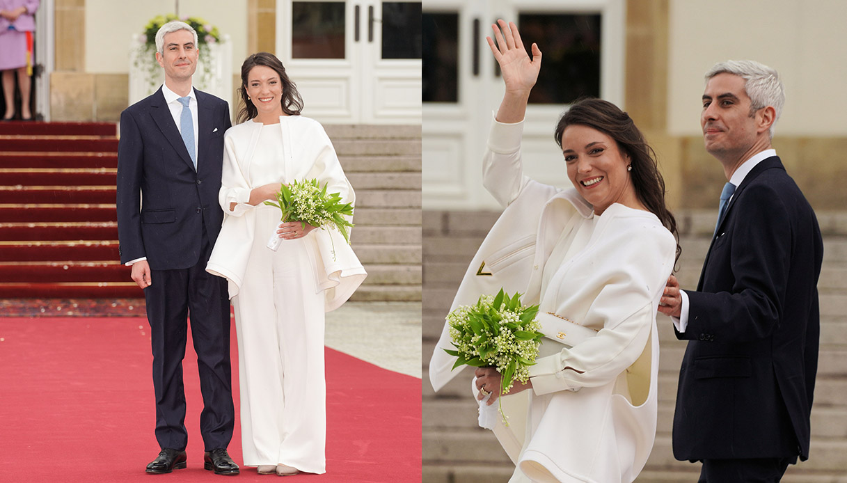Alexandra di Lussemburgo e suo marito Nicolas Bagory