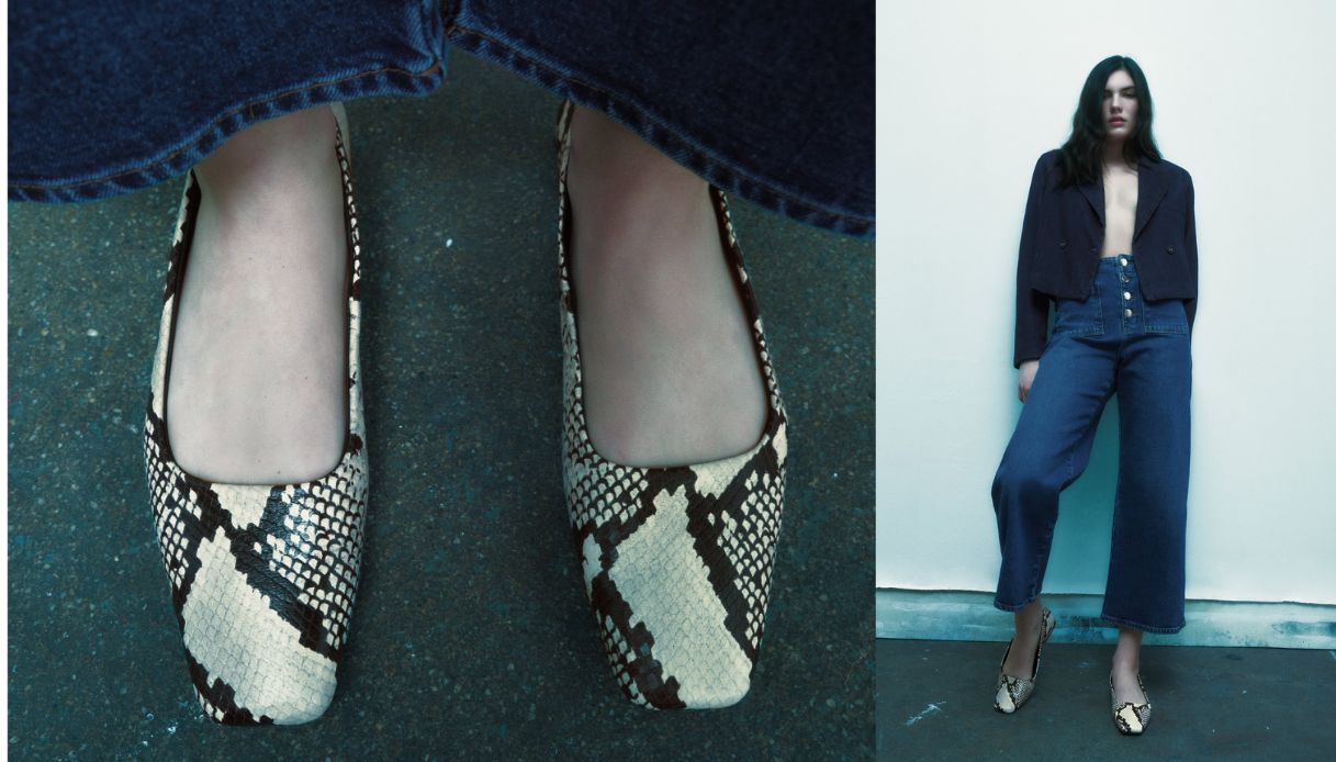 Ballerine animalier