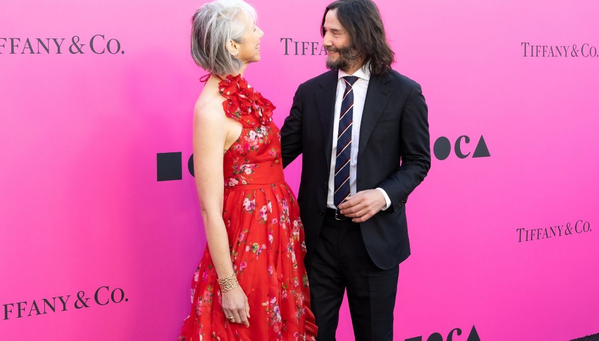 Keanu Reeves e Alexandra Grant