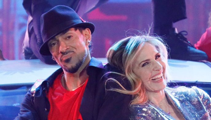 Lorella Cuccarini ed Emanuel Lo