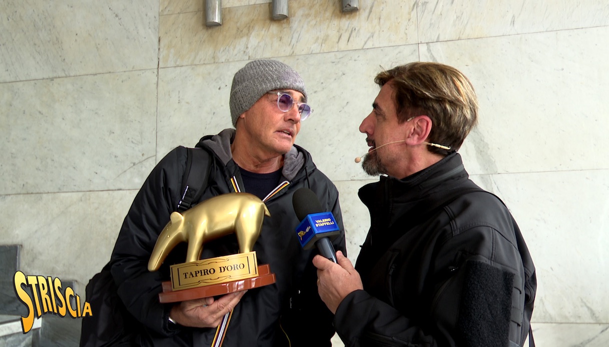 Tapiro d'oro a Massimo Giletti