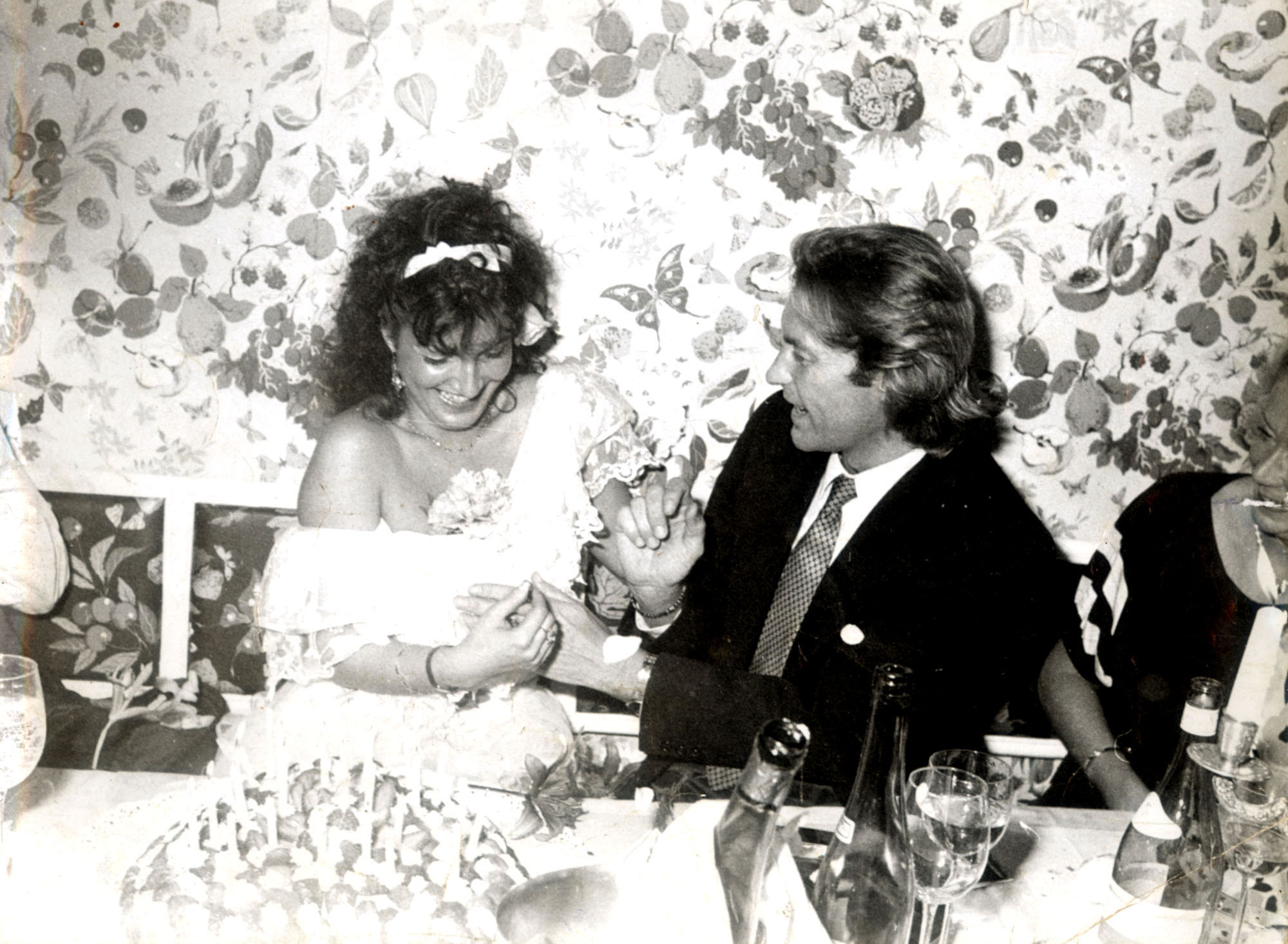 Francesca Guidato e Helmut Berger