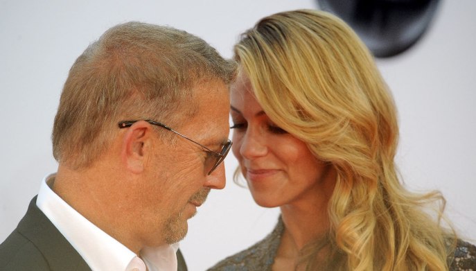 Kevin Costner e Christine Baumgartner