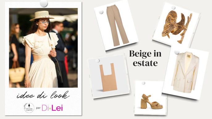 Abbinamenti beige in versione estiva, consigli di look