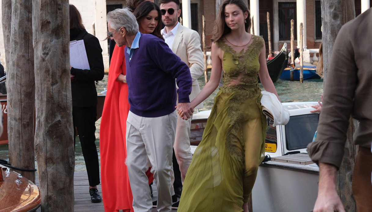 Michael Douglas Catherine Zeta-Jones Carys