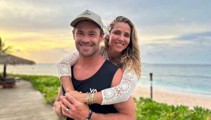 Chris Hemsworth ed Elsa Pataky felici in Australia