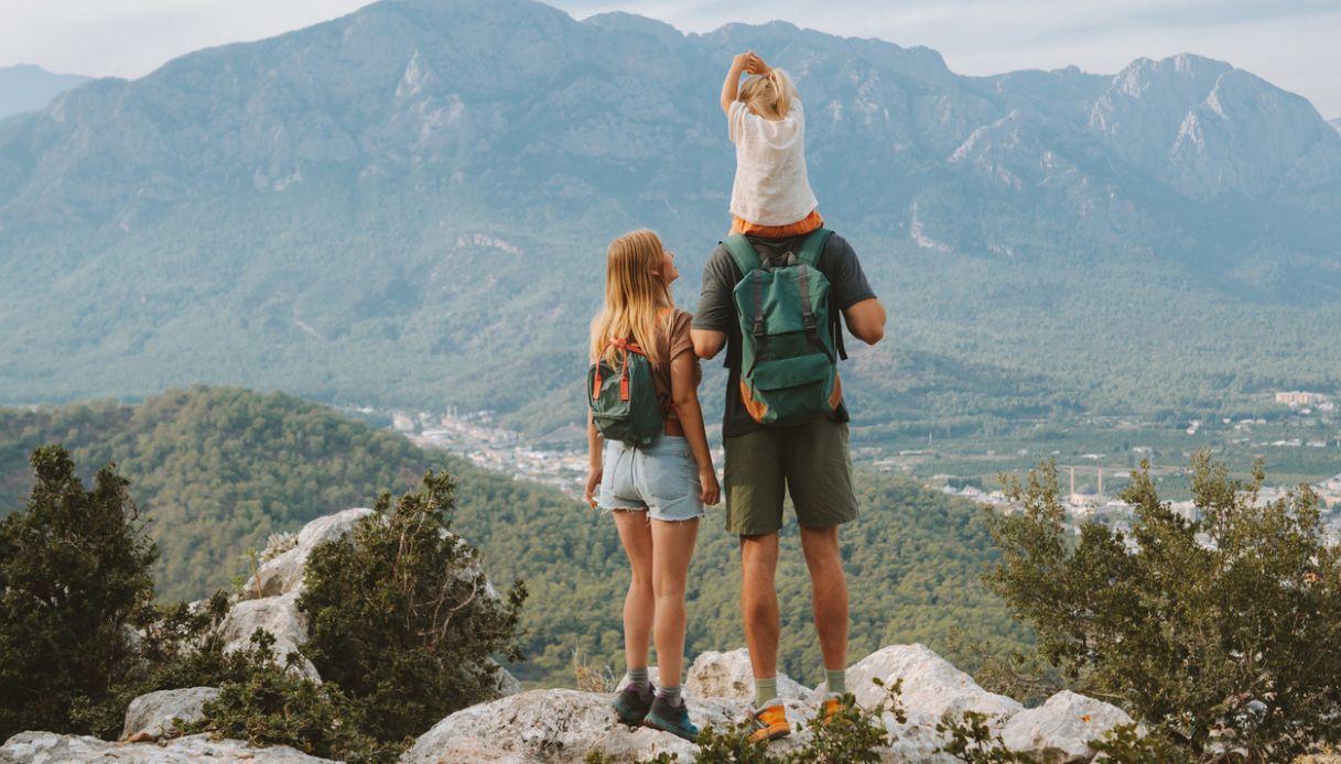 Trekking con bambini