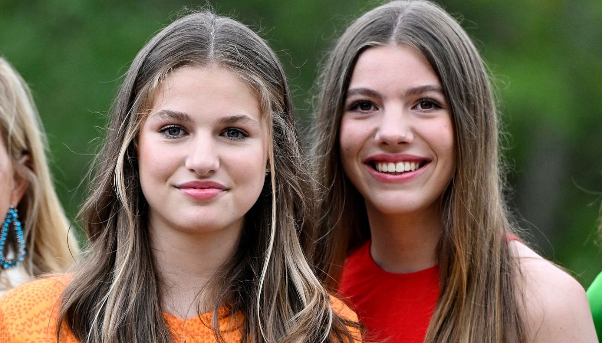 Le sorelle Leonor e Sofia di Spagna