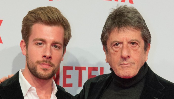 Andrea Purgatori con il figlio Edoardo