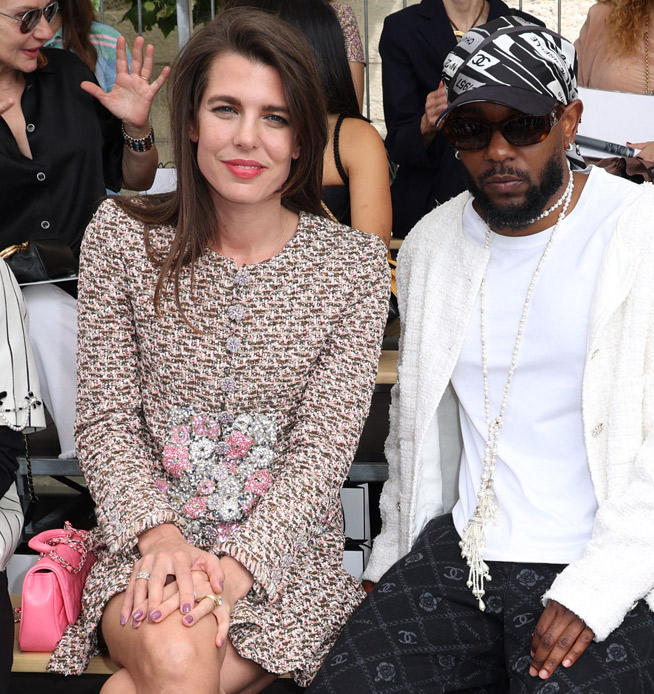 Charlotte Casiraghi sfilata Chanel Haute Couture
