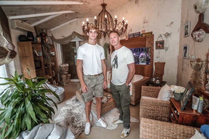 Rocco Siffredi e suo figlio Lorenzo