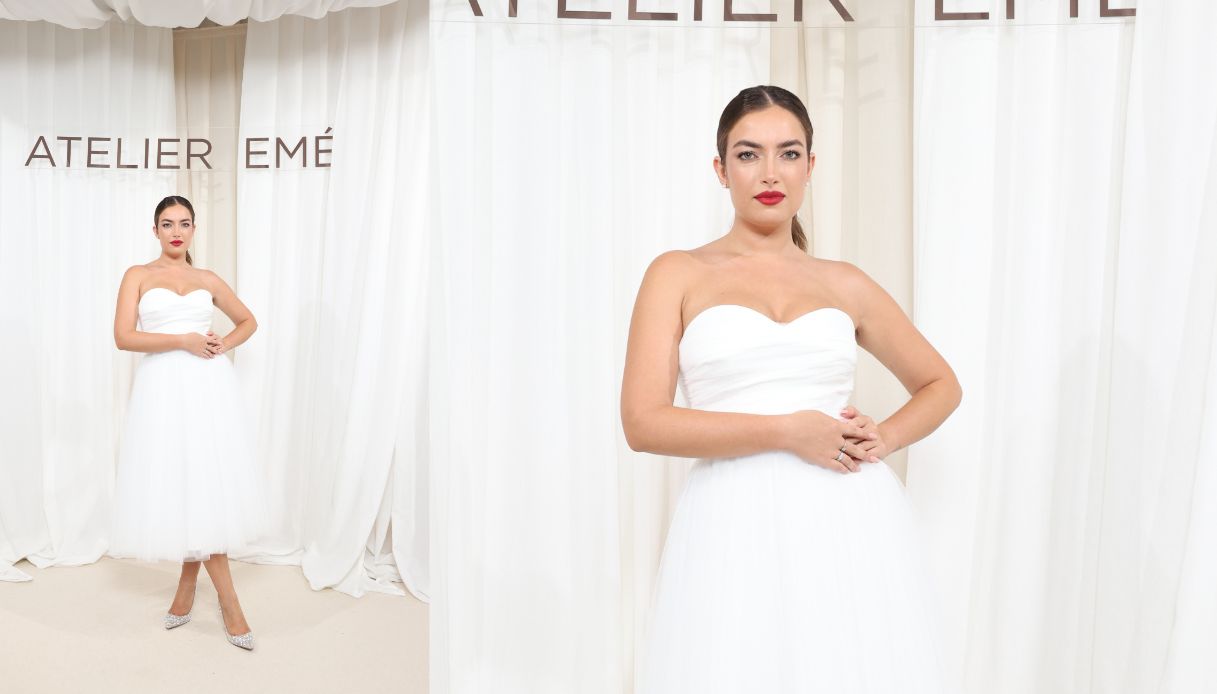 Nilufar Addati alla sfilata Atelier Emé