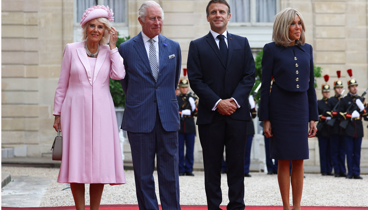 Camilla Carlo Macron Brigitte Macron