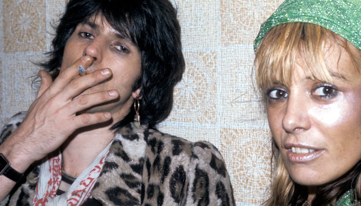 Anita Pallenberg e Keith Richards