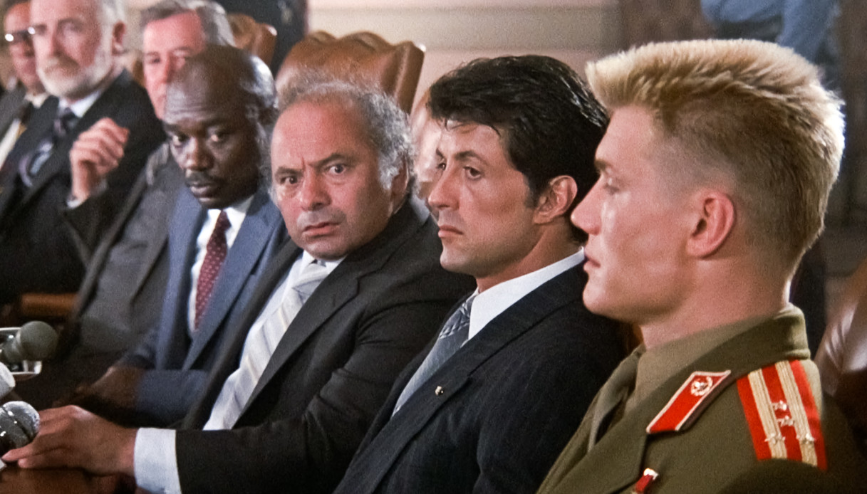 Burt Young in Rocky IV