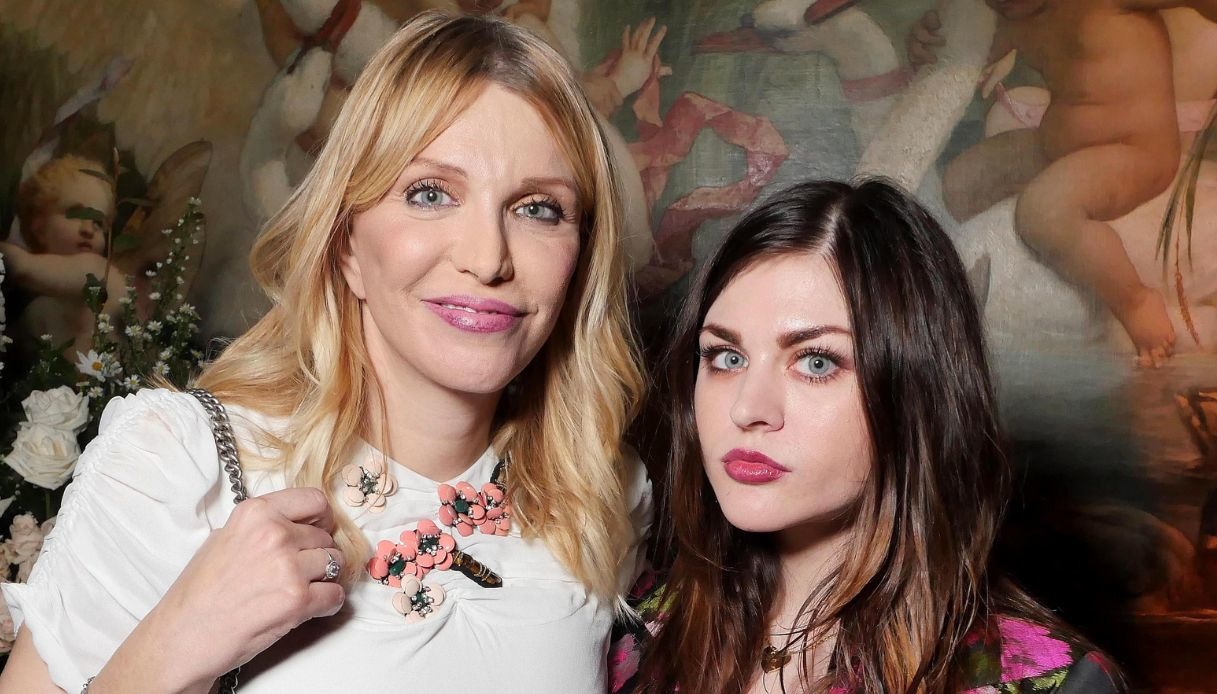 Frances Bean Cobain e Courtney Love