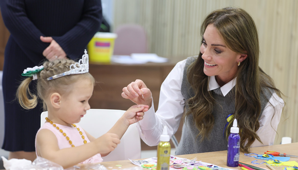 Kate Middleton bambina
