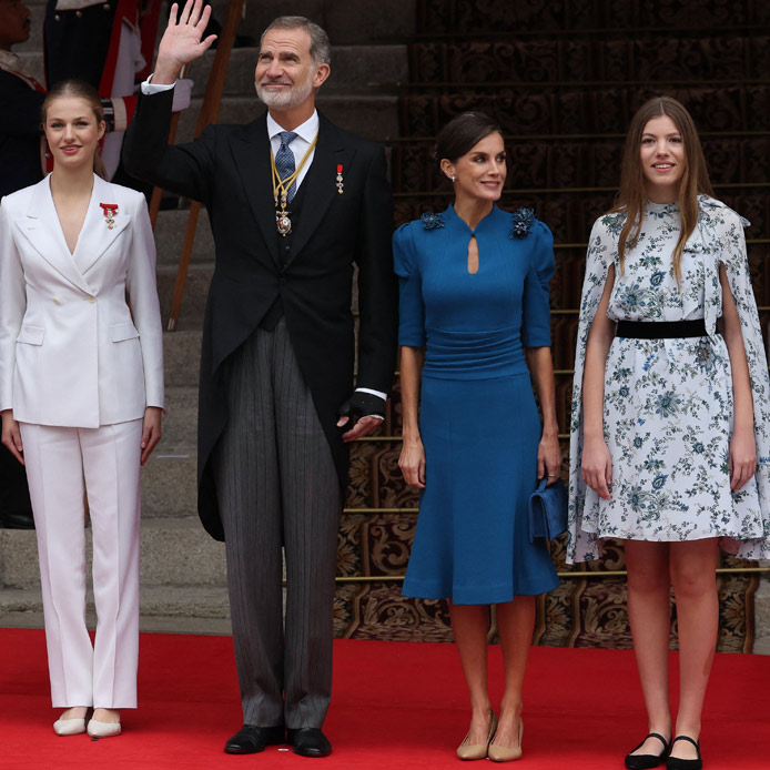 Leonor di Spagna Felipe di Spagna Letizia di Spagna Sofia di Spagna