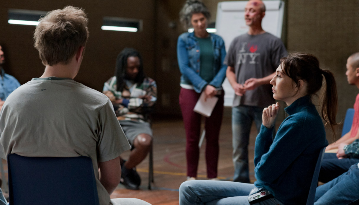 Una scena di "Instinct"