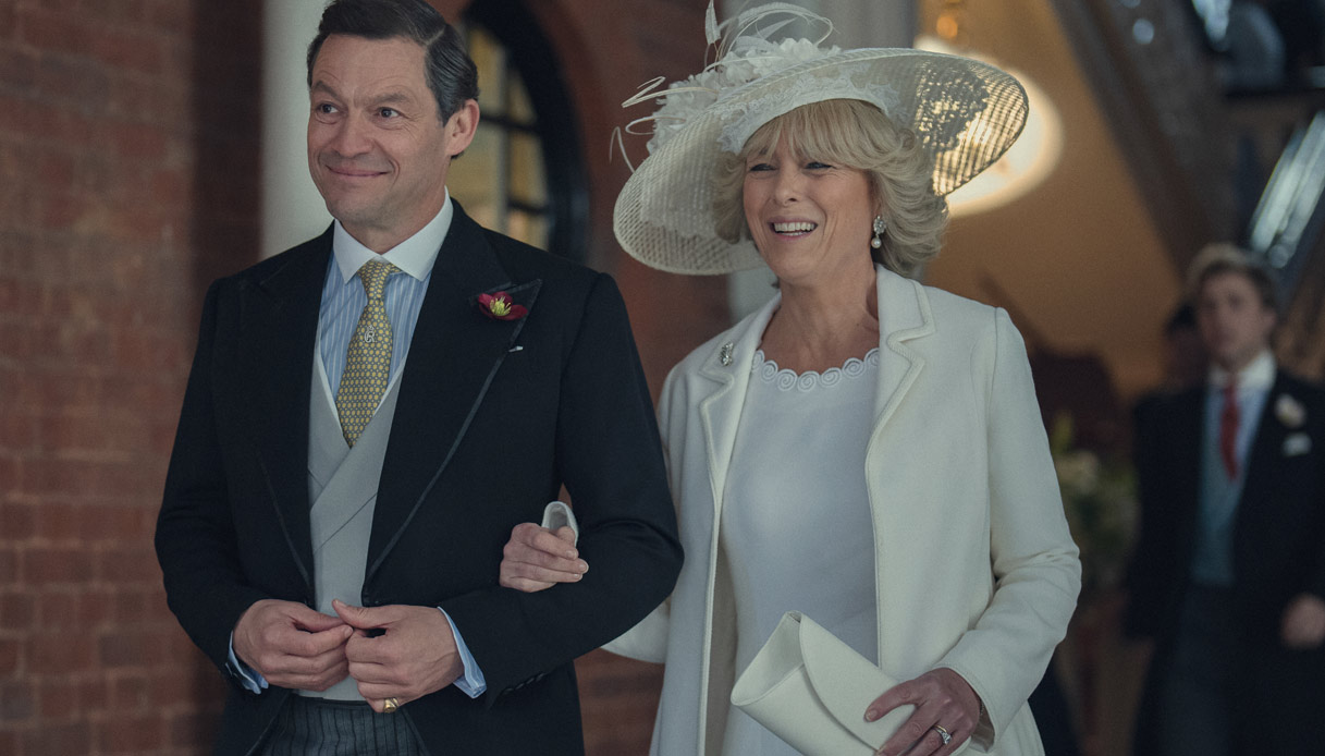Dominic West Olivia Williams The Crown 6