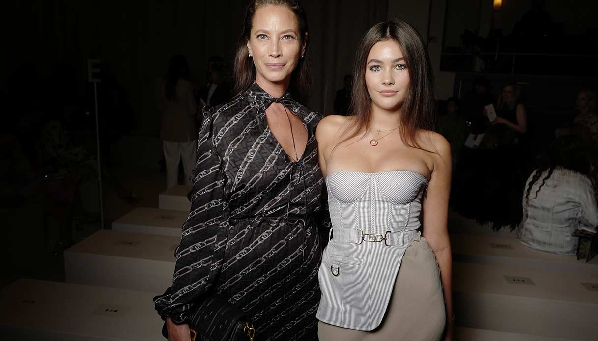Christy Turlington e sua figlia Grace Burns