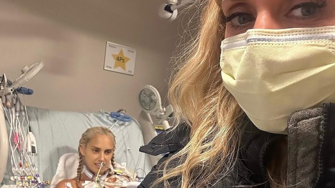 Justine Mattera, grave la sorella: “Avevano detto che non ce l’avrebbe fatta”