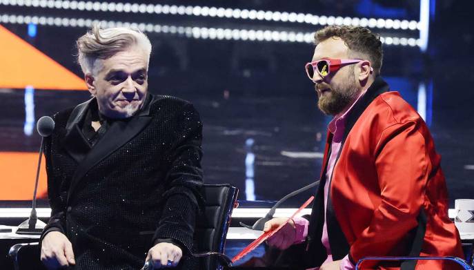 Dargen e Morgan al quarto Live di X Factor, 16 novembre 2023