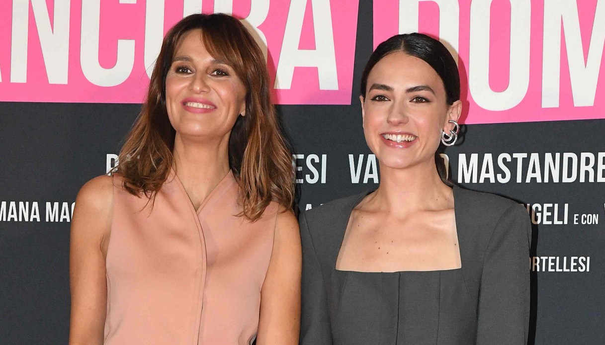 Romana Maggiora Vergano sul red carpet con Paola Cortellesi