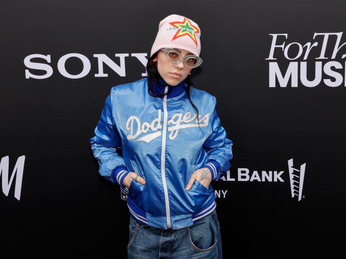 Billie Eilish sul red carpet di "Variety Hitmakers"
