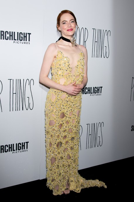 Emma Stone alla prima di "Poor Things"