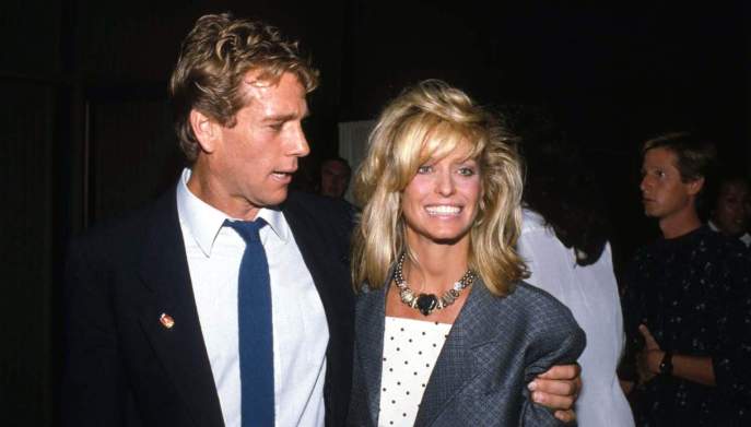 Ryan O'Neal e Farrah Fawcett
