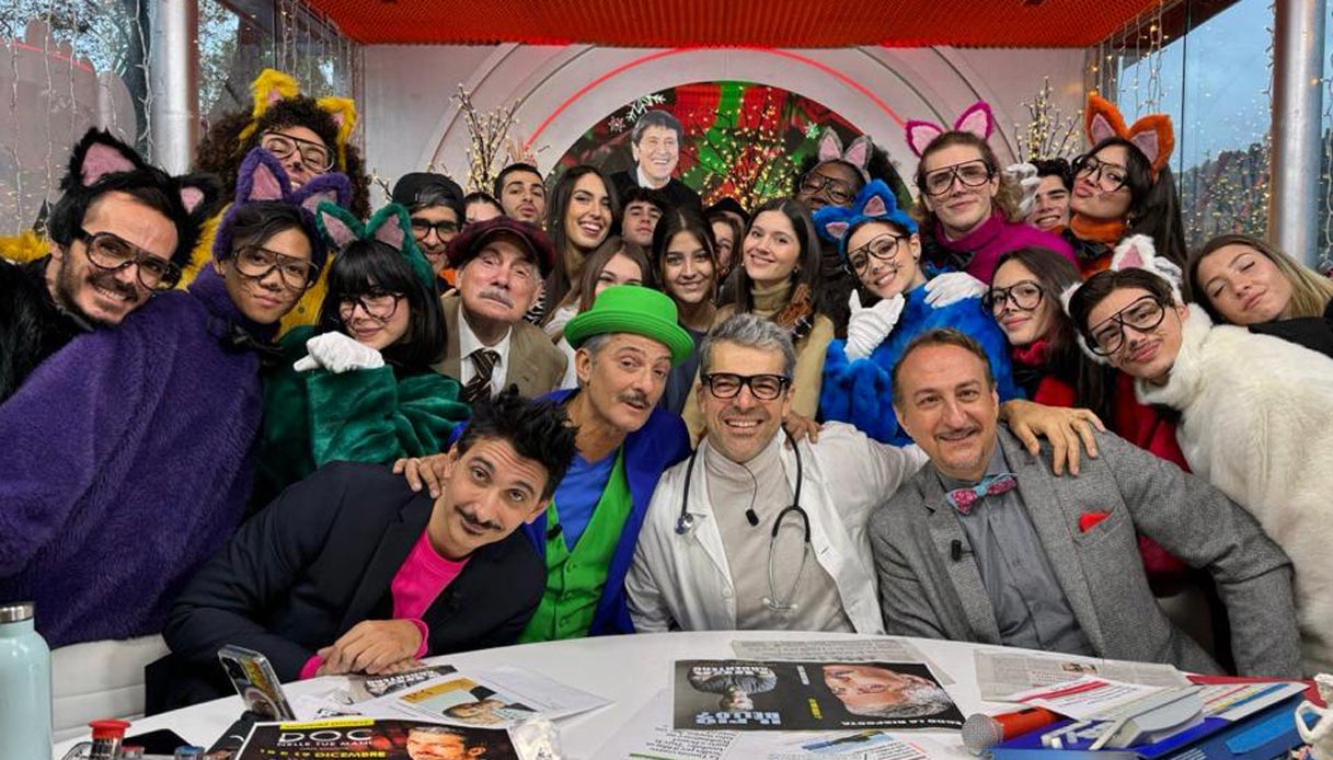 Fiorello Luca Argentero Viva Rai2! 11 dicembre 2023