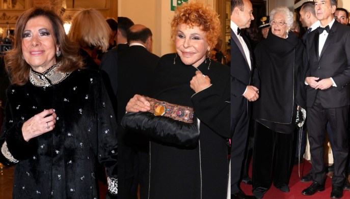 Ornella Vanoni, Liliana Segre, Elisabetta Casellati