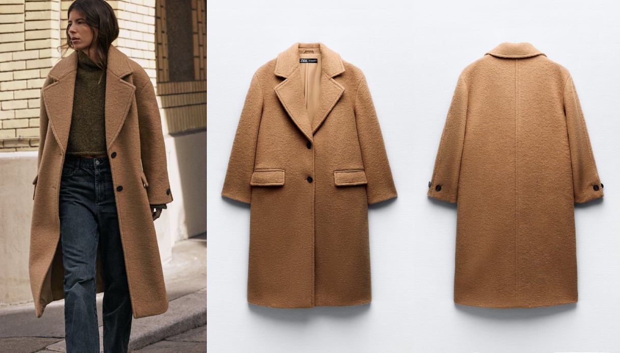 Cappotto bouclé