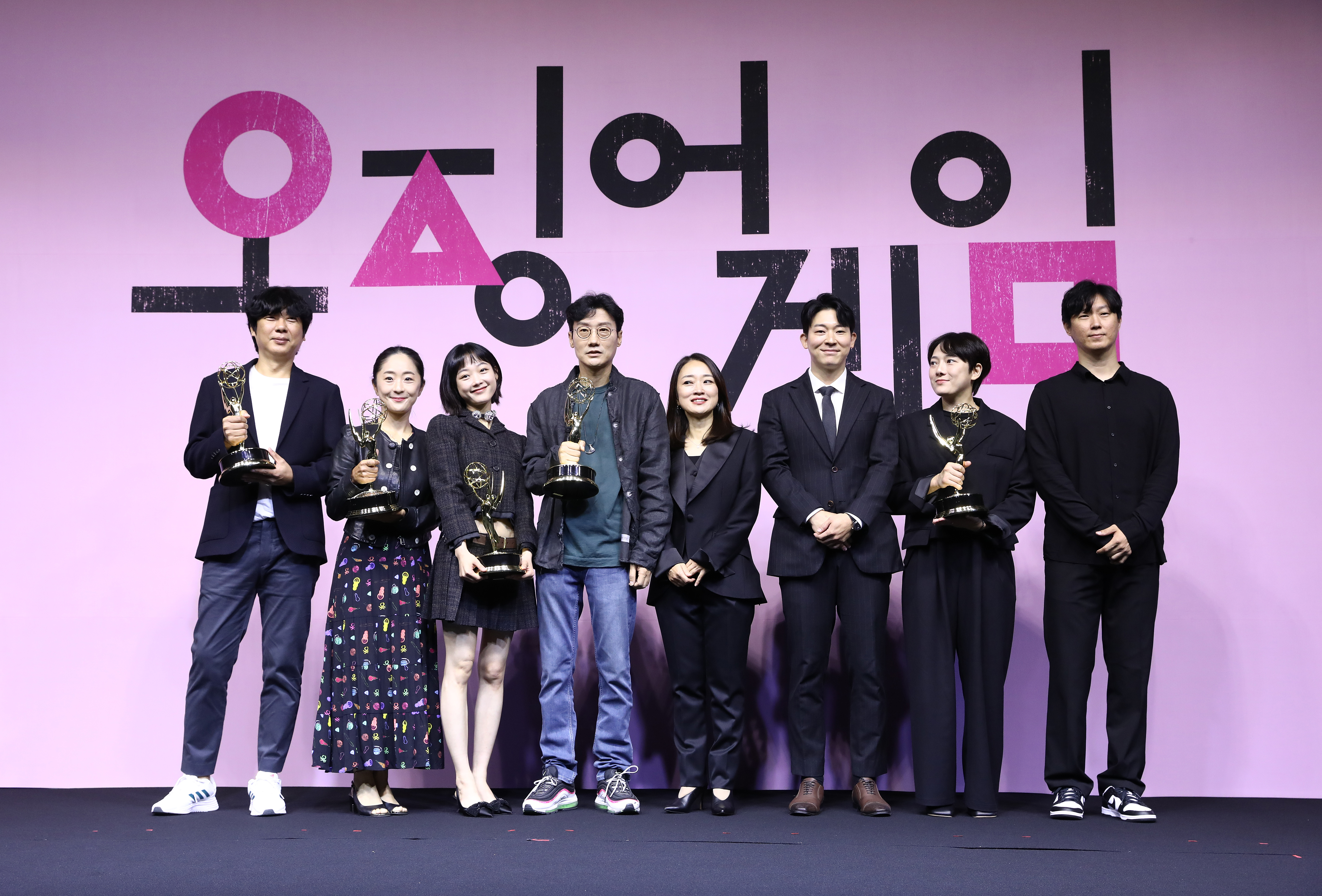 Il cast di "Squid Game"
