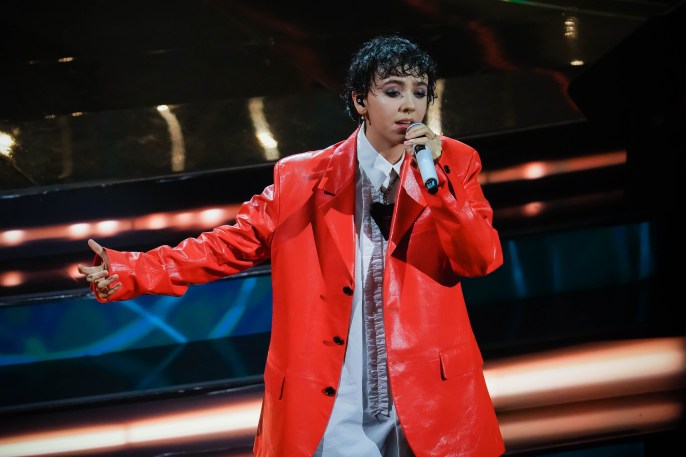 Ariete sul palco di Sanremo 2023