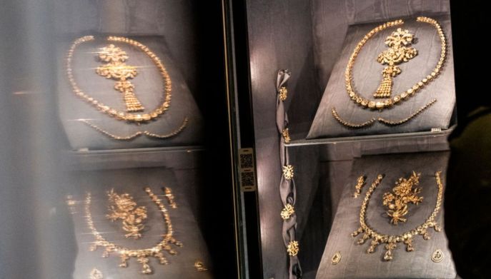 Rose-Cut Diamond Parure