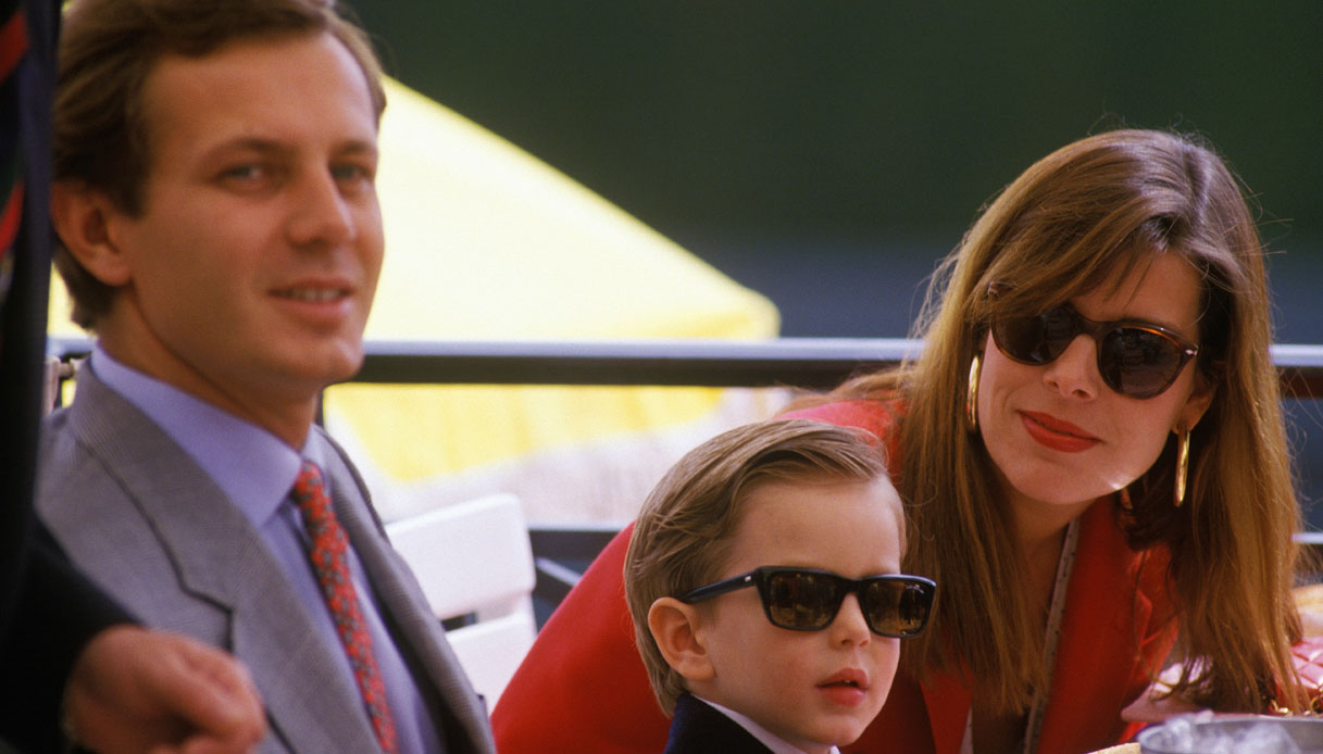 Stefano Casiraghi Pierre Casiraghi Carolina di Monaco