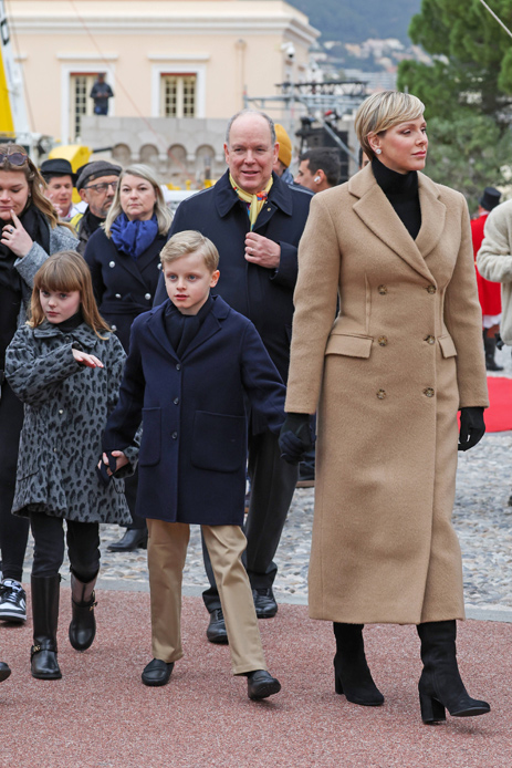 Charlene di Monaco Alberto di Monaco Jacques Gabriella