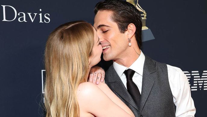 Dove Cameron e Damiano al Gala Pre-Grammy 2024