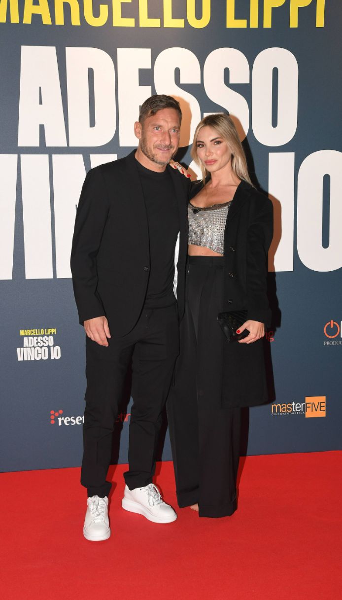 Noemi Bocchi con Francesco Totti