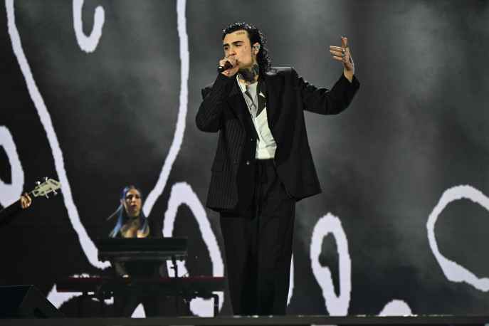 Rosa Chemical a "Sanremo 2024"