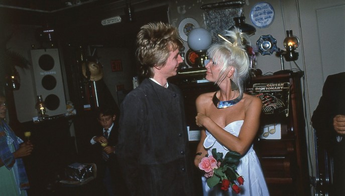 Patty Pravo e il marito John Edward Johnson