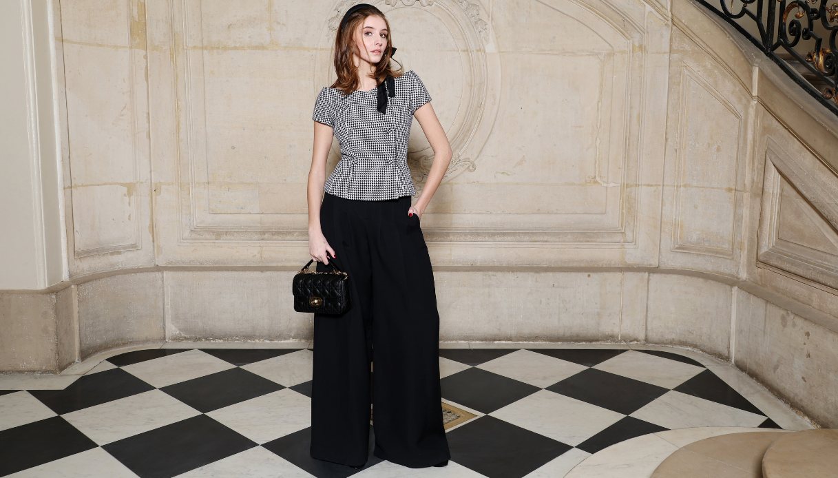 Vittoria di Savoia alla sfilata Christian Dior Haute Couture