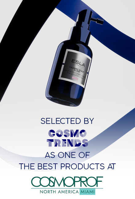 Calming Scalp Elixir selezionato dal Cosmoprof di Miami
