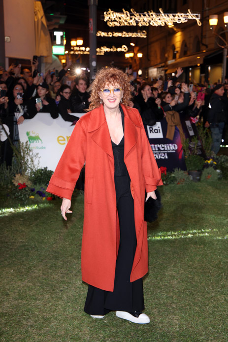 Fiorella Mannoia Luisa Spagnoli Sanremo 2024